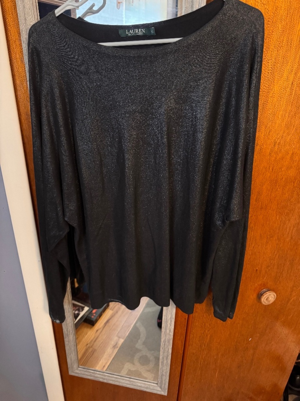 Shimmer top
